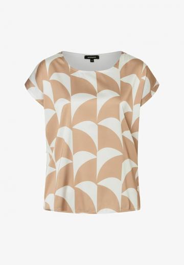 Атласная блузка