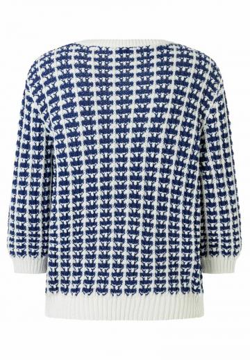 Пуловер с рукавом три четверти