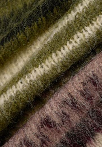 Пуловер в полоску