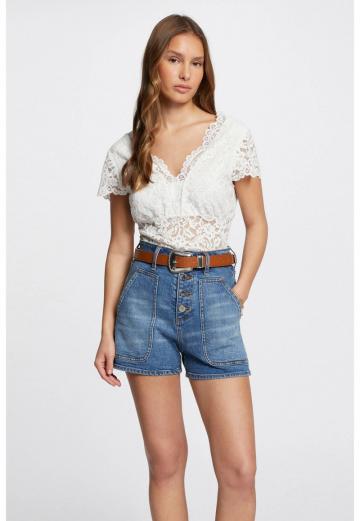 Кружевная блузка