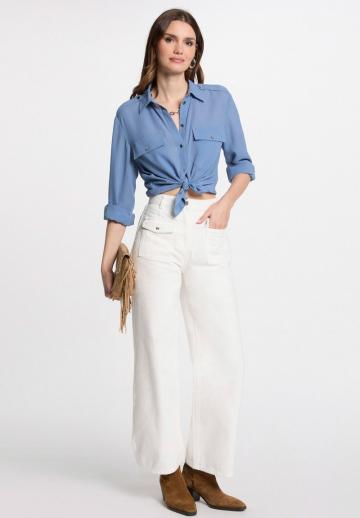 Клешеные джинсы