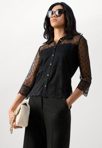 Кружевная блузка