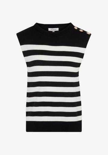 Пуловер без рукавов