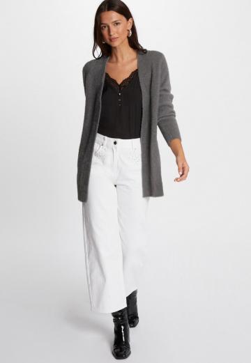 Длинный кардиган