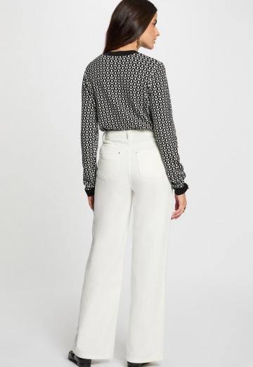 Жаккардовая вязаная кофта