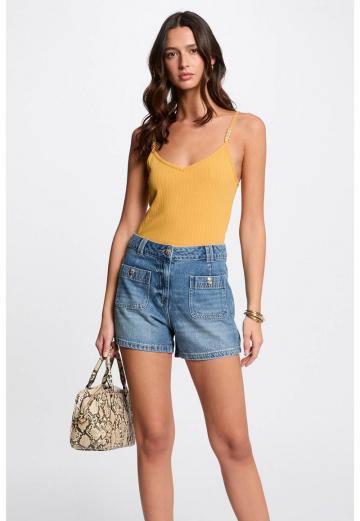 Топ на бретельках