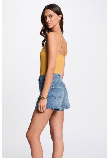 Топ на бретельках