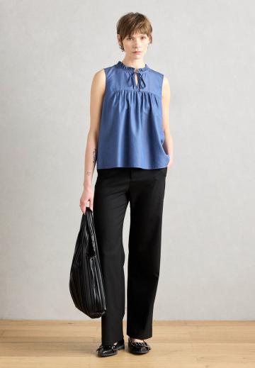 Джинсовая блузка