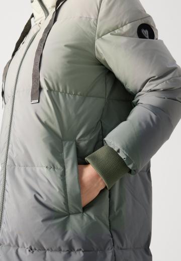 Пуховое пальто