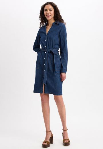 Джинсовое платье