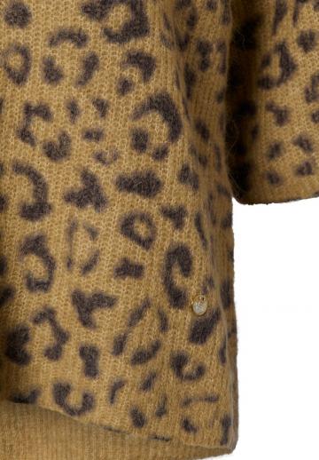 Пуловер с рукавом три четверти