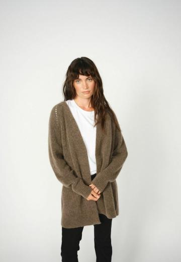 Длинный кардиган