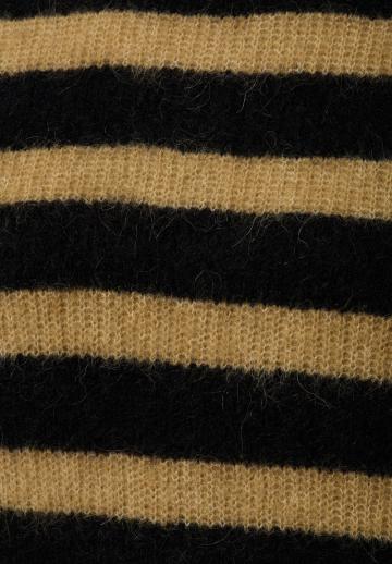 Пуловер в полоску