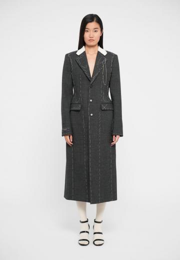 Шерстяное пальто