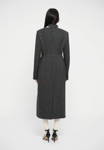 Шерстяное пальто