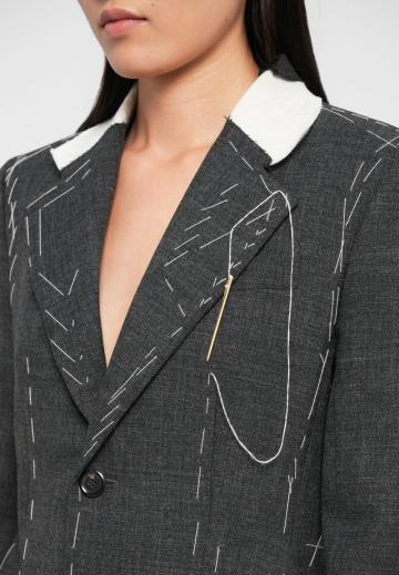 Шерстяное пальто