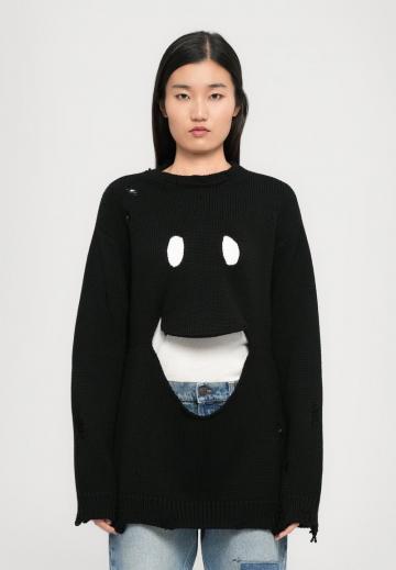 Длинный пуловер