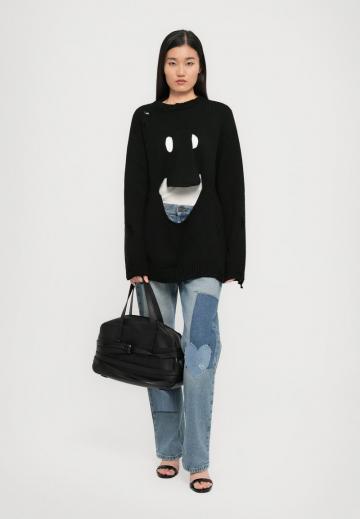 Длинный пуловер