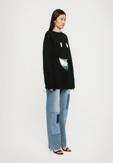 Длинный пуловер