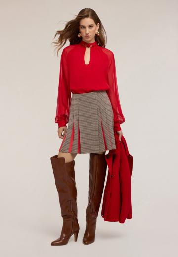 Шифоновая блузка