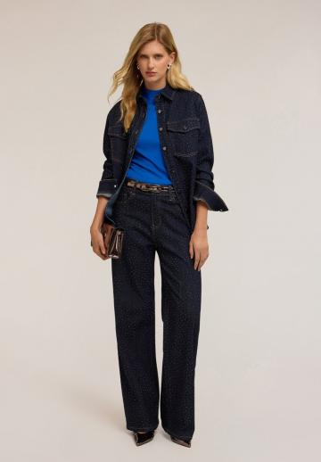 Джинсовая жилетка