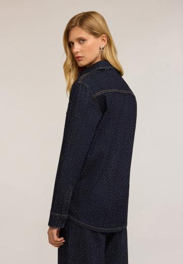 Джинсовая жилетка