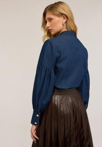 Джинсовая блузка