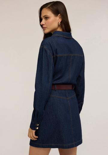 Джинсовое платье