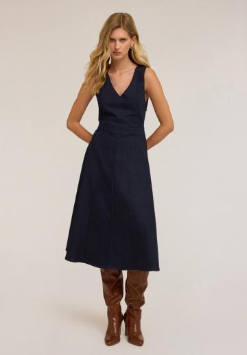 Джинсовое платье