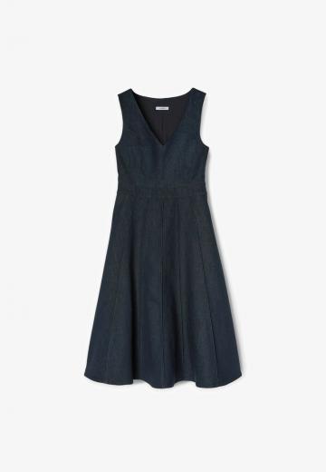 Джинсовое платье