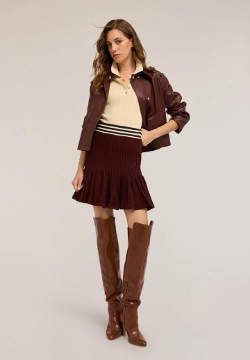 Юбка с воланами