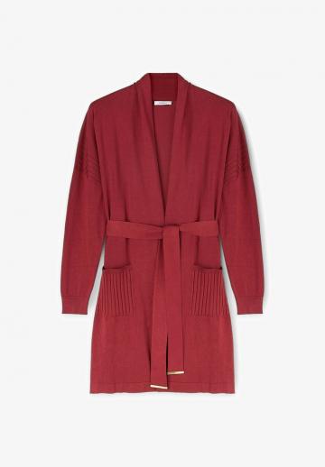 Длинный кардиган