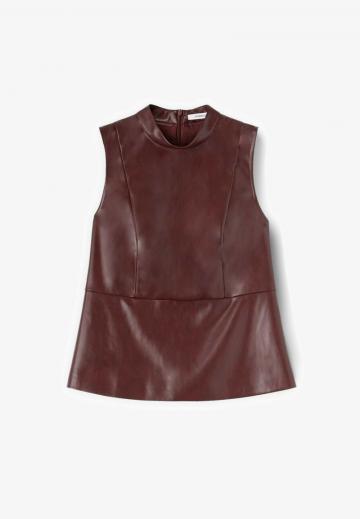 Блузка без рукавов