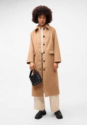 Шерстяное пальто