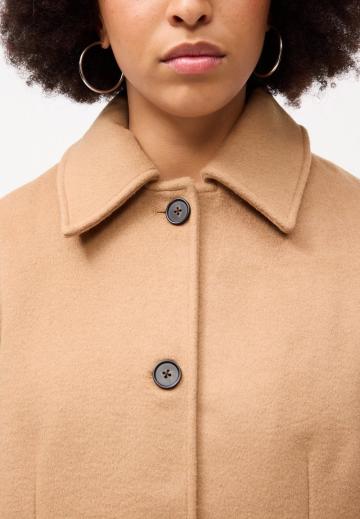 Шерстяное пальто