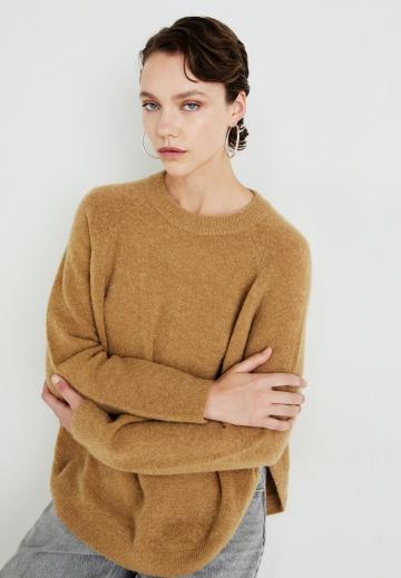 Длинный пуловер