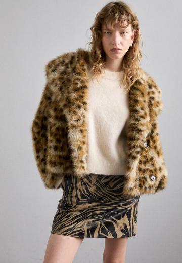 Кожаная юбка