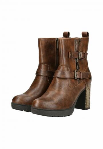 Полусапожки на высоком каблуке