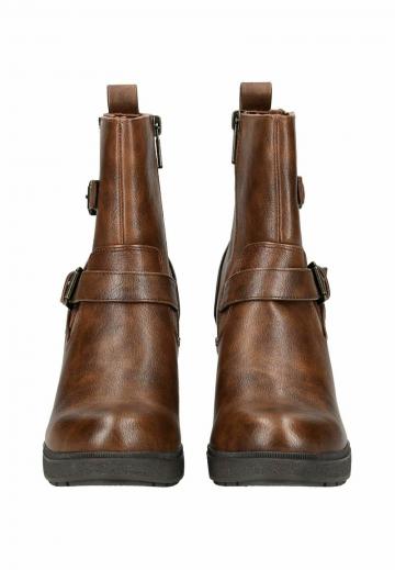 Полусапожки на высоком каблуке