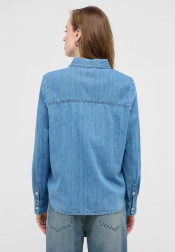 Джинсовая блузка