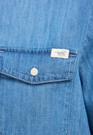 Джинсовая блузка