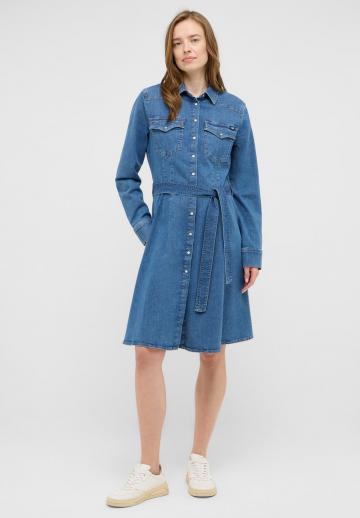 Джинсовое платье