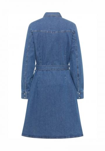 Джинсовое платье