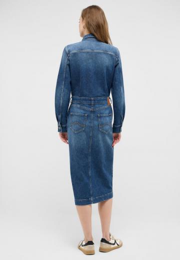 Джинсовое платье