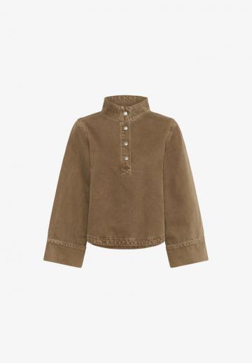 Джинсовая блузка