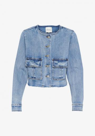 Джинсовая жилетка