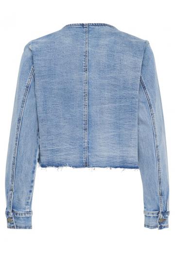 Джинсовая жилетка