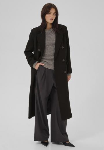 Шерстяное пальто
