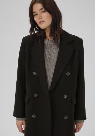 Шерстяное пальто