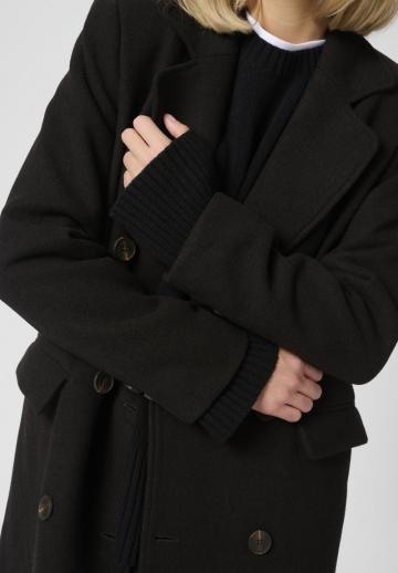 Шерстяное пальто